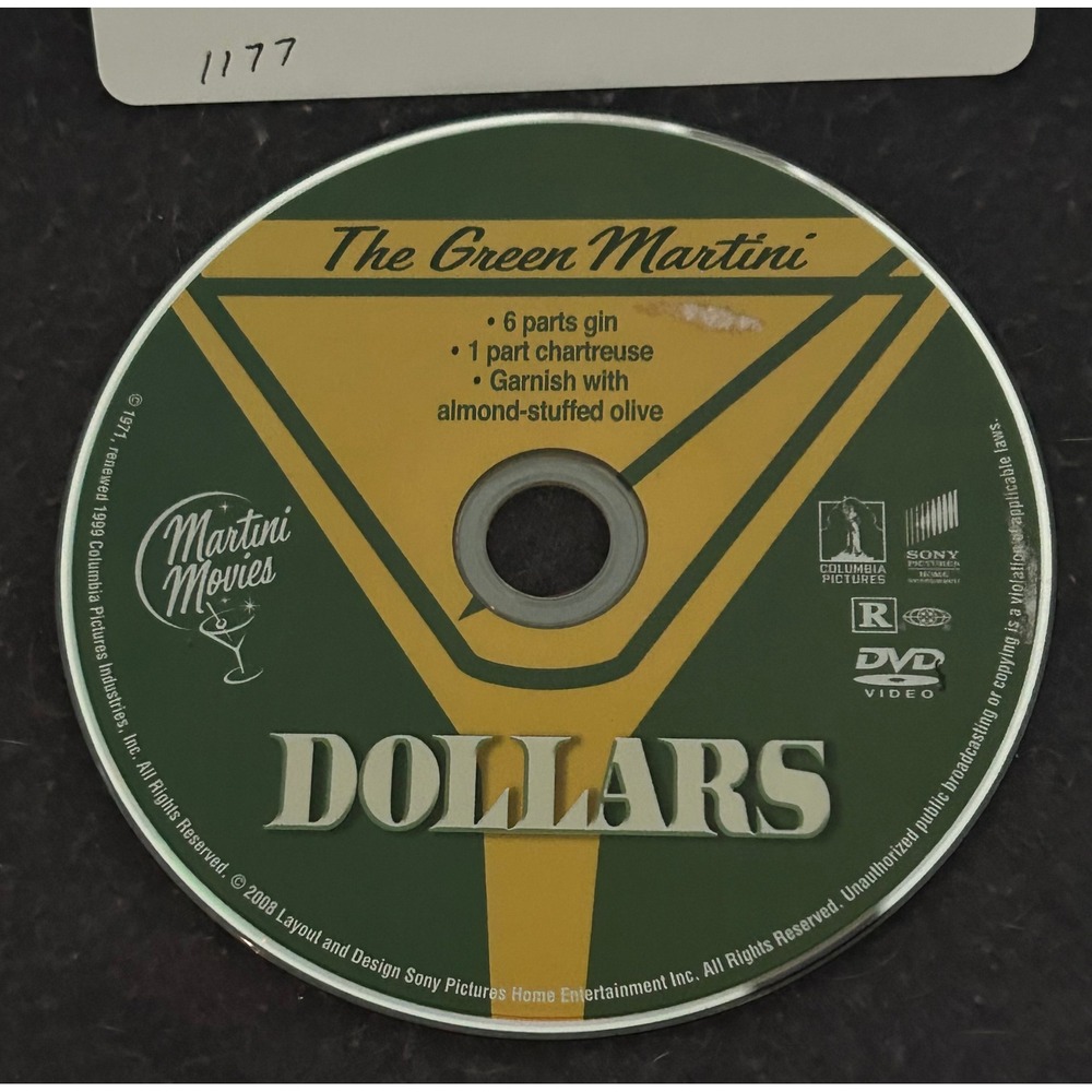 Dollars DVD Disc Only Warren Beatty Goldie Hawn Crime Thriller Tested - Picture 3 of 3